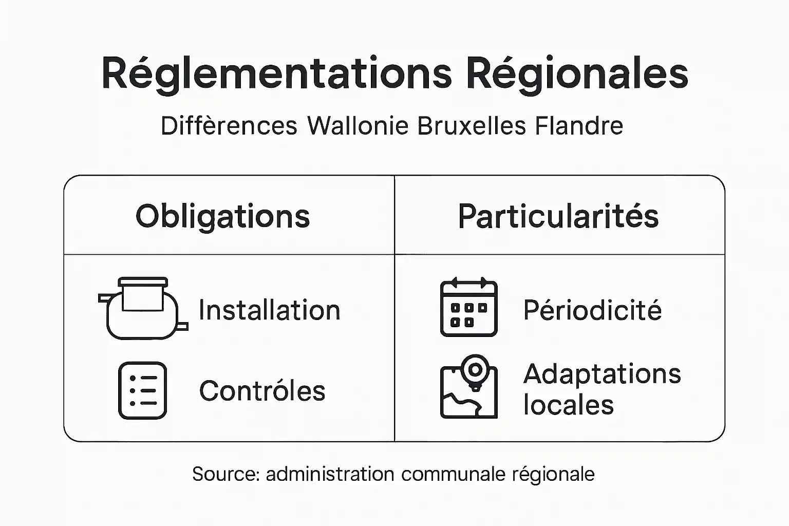 Panorama des règles d’installation des fosses septiques selon les régions